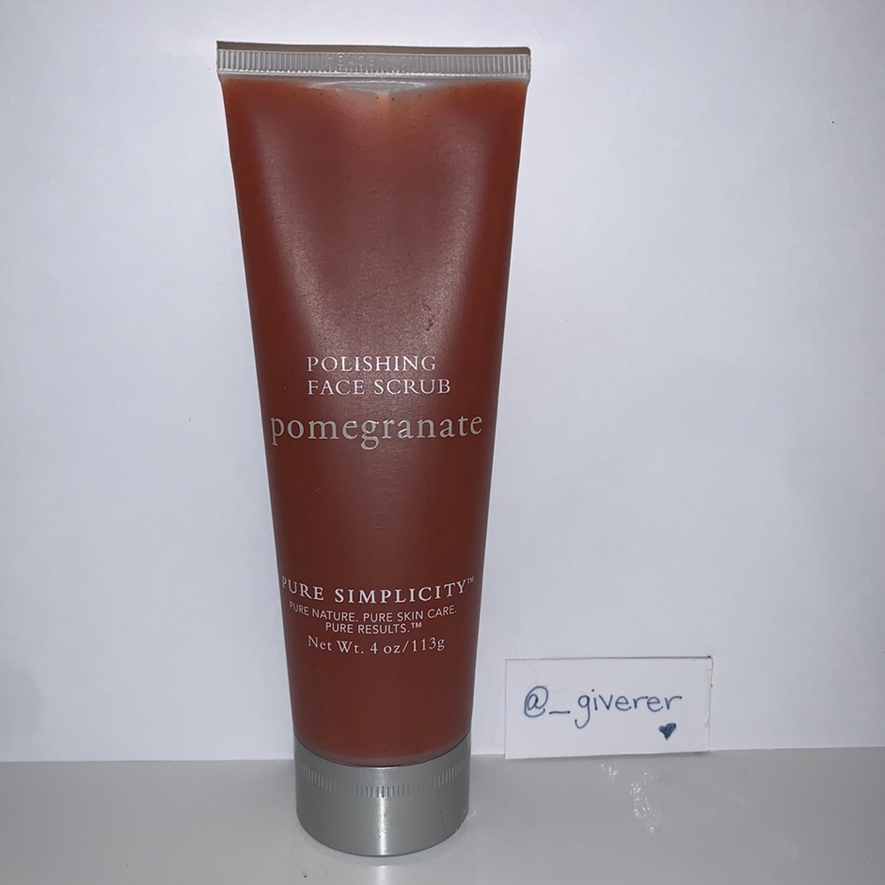 Pure Simplicity Pomegranate Polishing Face Scrub